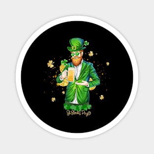 beer st patrick's day Magnet